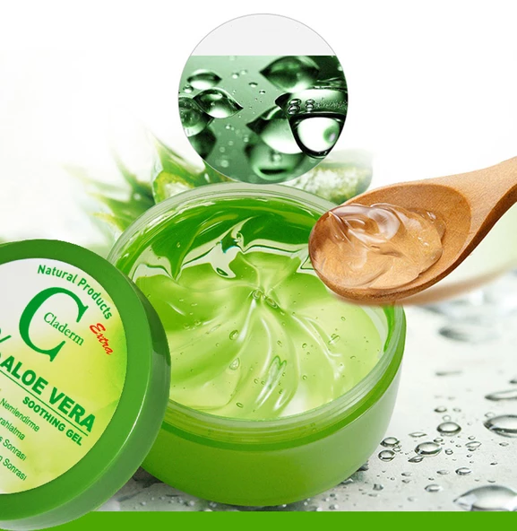 CLADERM ALOE VERA EXTRA JEL 300ML - Resim 3