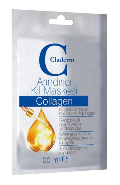 Claderm Kil Maskesi 20 ml Sachet- Collagen ürün görseli 1