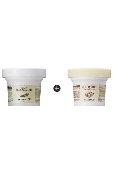 Skinfood Egg White Pore + Rice Maske ürün görseli 1