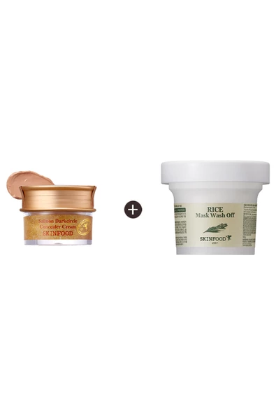 Skinfood Salmon Concealer (1) + Rice Mask ürün görseli 1