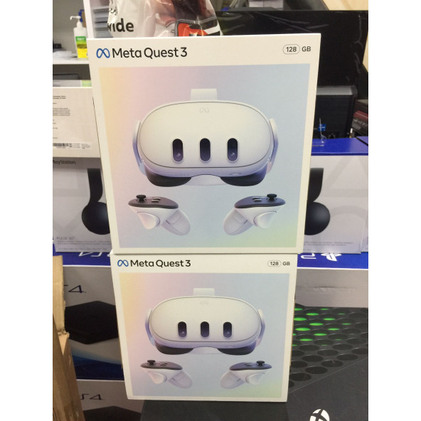 PTTAVM: Meta Quest 3 128 GB VR Sanal Gerçeklik Gözlüğü