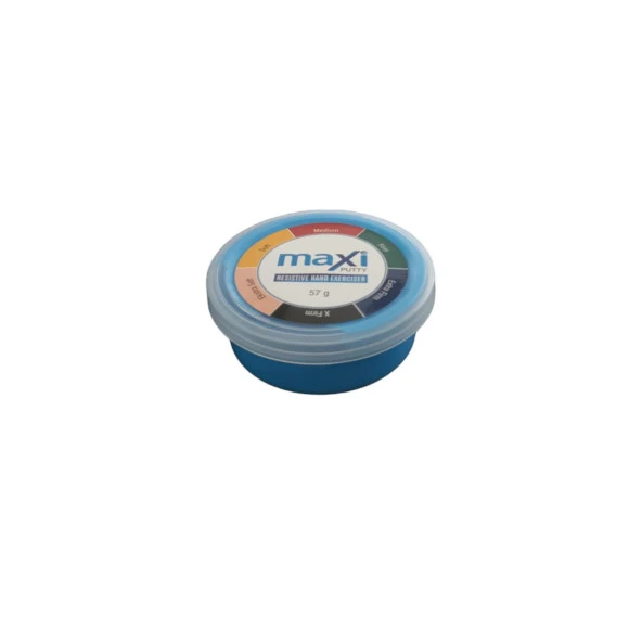 Maxi Putty El Egzersiz Hamuru 57 gr Mavi Renk (sert) ürün görseli 1