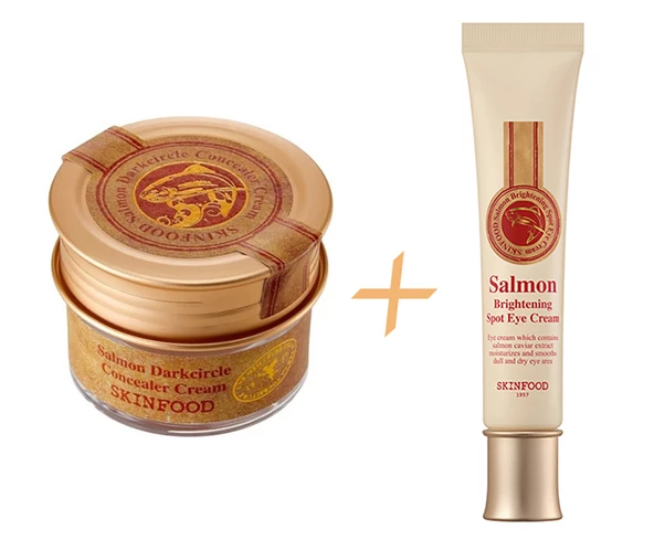 Skinfood Salmon Concealer (1) +  Ultimate Sodium Dna Anti-Age Eye Care Cream ürün görseli 1