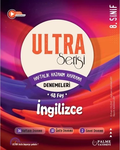 ULTRA Serisi LGS İngilizce Denemeleri 48 Föy ürün görseli 1
