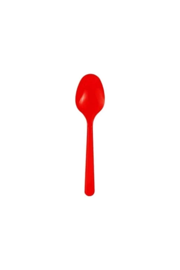 Plastik Kırmızı Kaşık ürün görseli 1