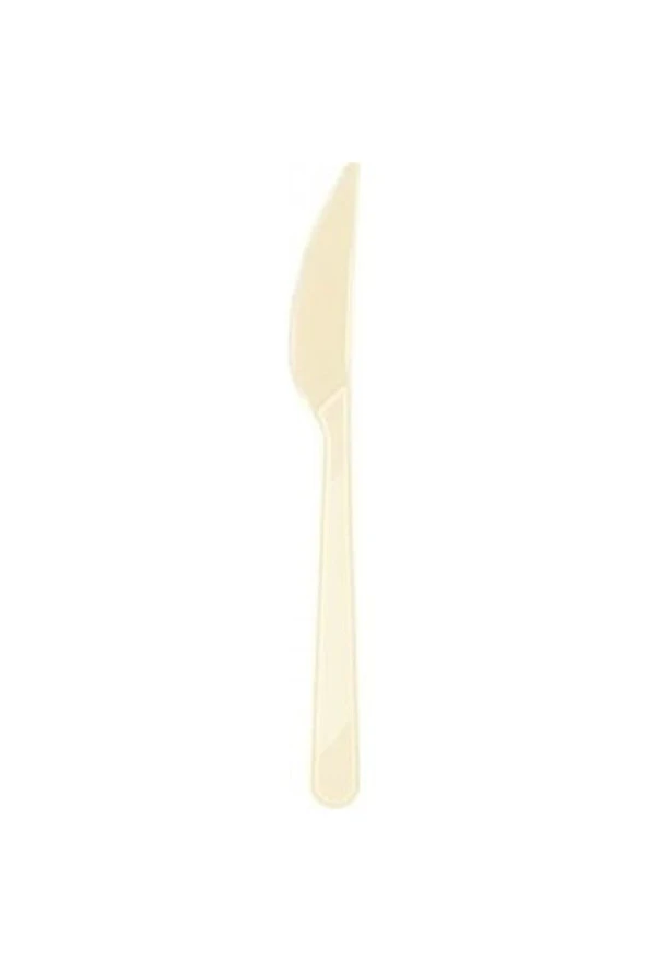 Krem Plastik Bıçak ürün görseli 1