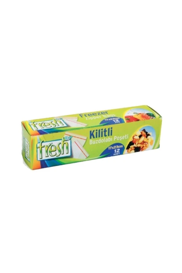 Fresh-up Kilitli Buzdolabı Poşeti 17x23 12li ürün görseli 1
