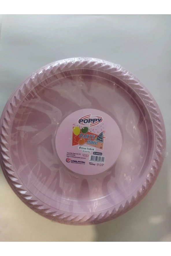 Pembe Renkli Tabak 1 Pk 25 Adet ürün görseli 1