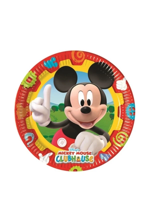 Mickey Mouse Kağıt Tabak 8’li ürün görseli 1