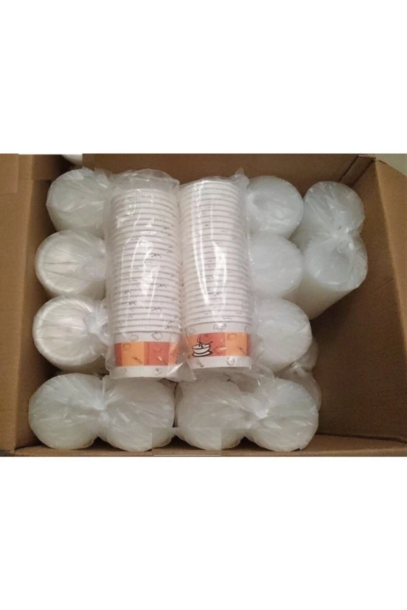 Karton Çorba Kase+kapak Koli : 500lü ürün görseli 1