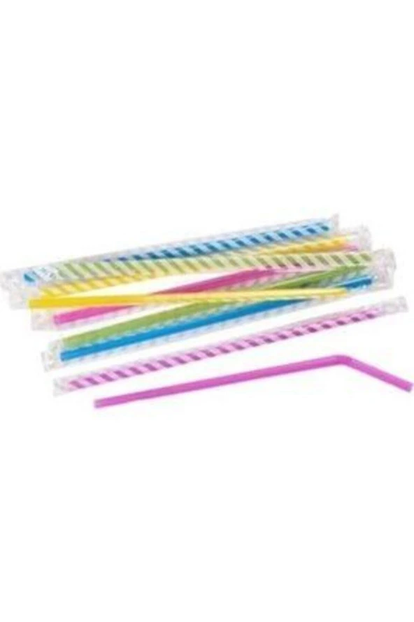 Hijyenik Renkli Körüklü Jelatinli Frozen Pipet 2 Paket 200 Adet ürün görseli 1