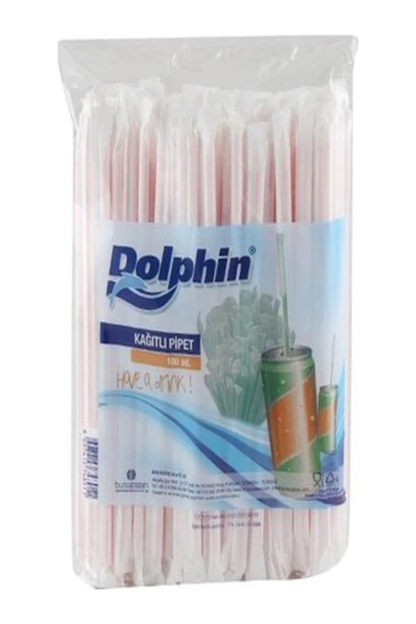 Kağıtlı Pipet 100lü X15 ürün görseli 1