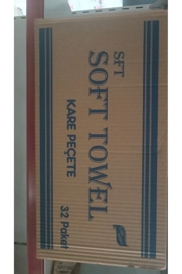 Soft towel Ekonomik kare peçete 32 paket ürün görseli 1