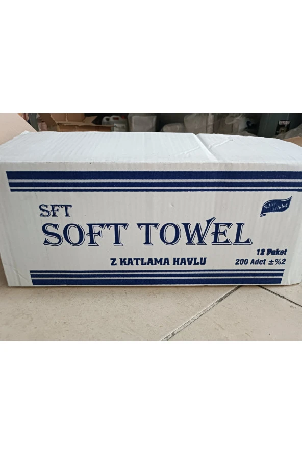 Soft Towel Z Katlama Peçete 200x12 ürün görseli 1
