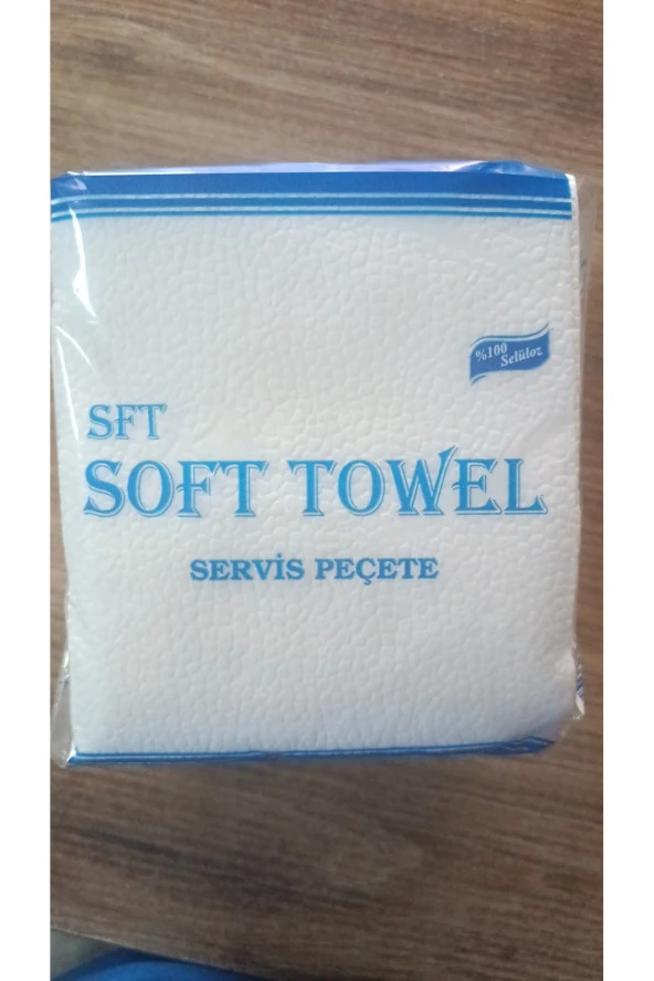 Soft towel Ekonomik kare peçete 32 paket - Resim 2