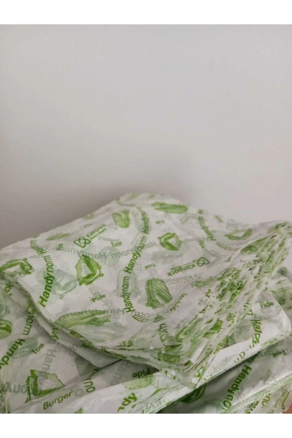 Handynorm Hamburger Poşeti (burger Kılıfı) 2000 Adet - Resim 4