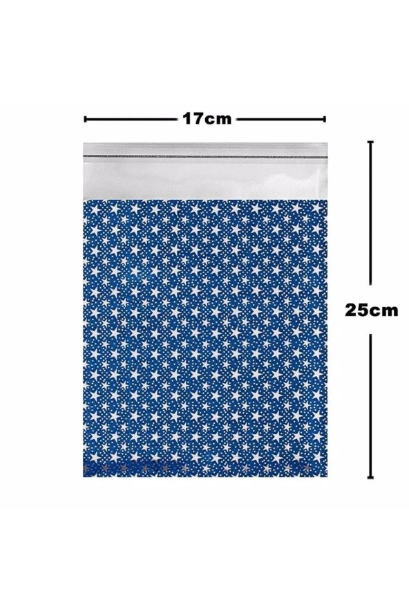 100 Adet 17x25 Metalize Poşet - Resim 3