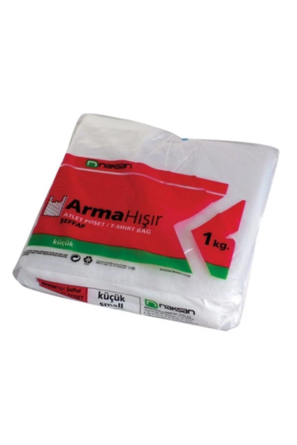 Hışır Atlet Poşet Küçük Şeffaf 1kg ürün görseli 1