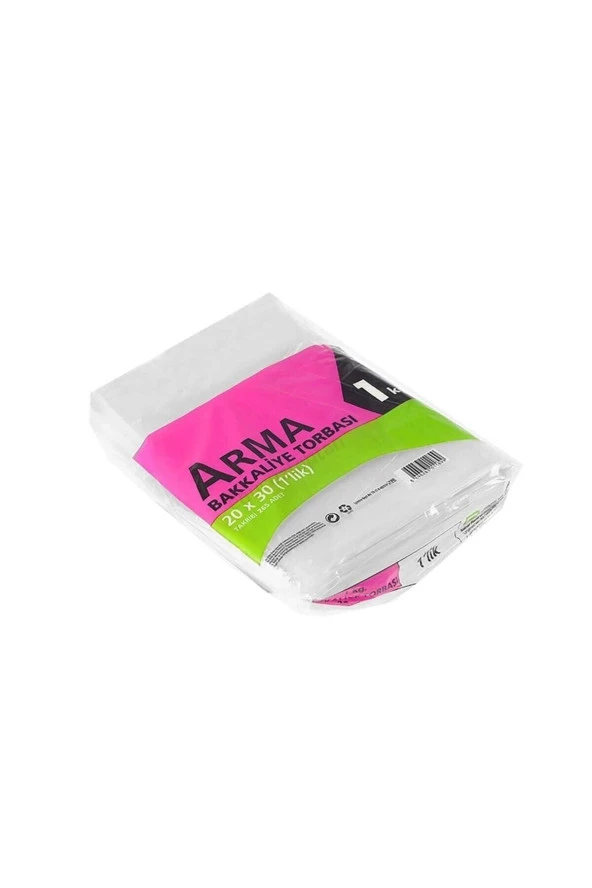 Naksan Plastik Bakkaliye Poşeti (20 X 30cm) 1kg ürün görseli 1