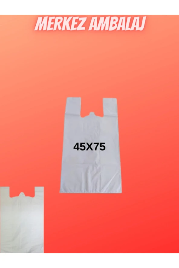 15 Adet 45x75 Ultra Kalın Kokusuz Et Taşıma Poşeti Kurban Poşeti (40-50 Kg Taşır) ürün görseli 1