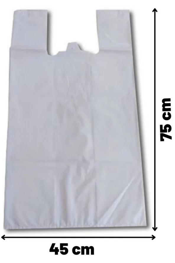 5 Adet 45x75 Ultra Kalın Kokusuz Et Taşıma Poşeti Kurban Poşeti (40-50 Kg Taşır) ürün görseli 1