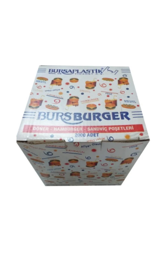 Bursburger Hamburger Posetı 2000 Lı ürün görseli 1