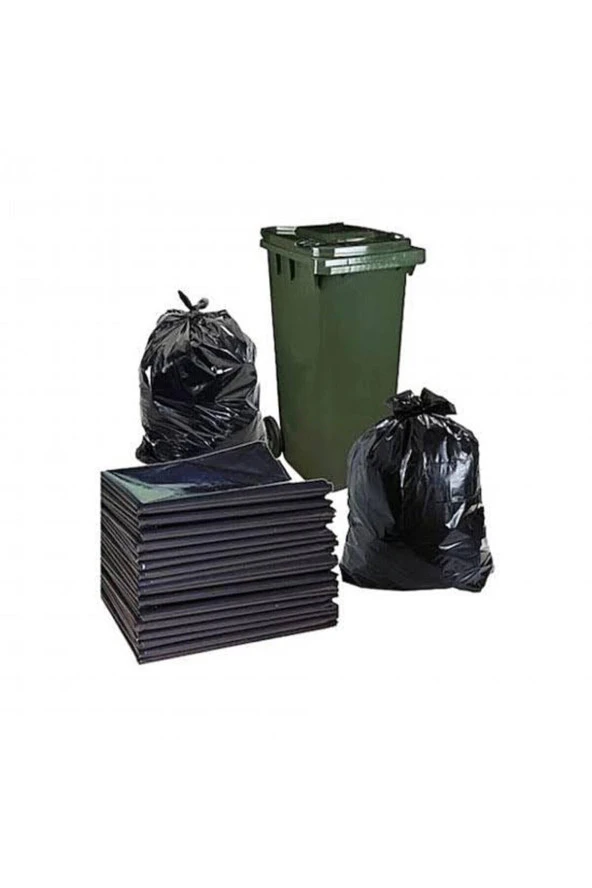 Dökme Siyah Poşet Battal Boy 45cm65cm 20 kg ürün görseli 1