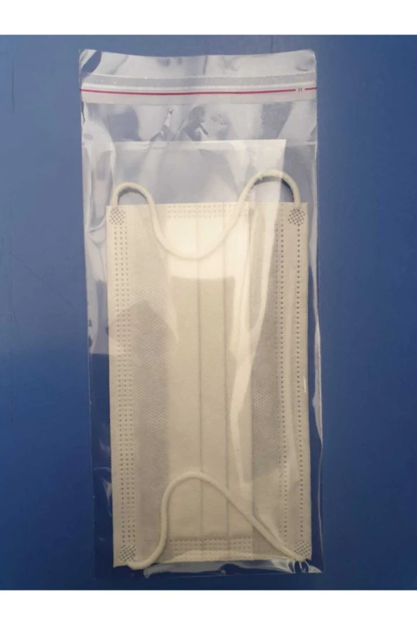Opp Kendinden Yapışkanlı Tekli Maske Poşeti 11x25 cm 100 Adet ürün görseli 1