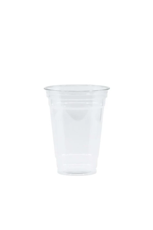 Ø95/350 Cc Soğuk Içecek Milkshake Limonata Plastik Bardak 50 Li ürün görseli 1
