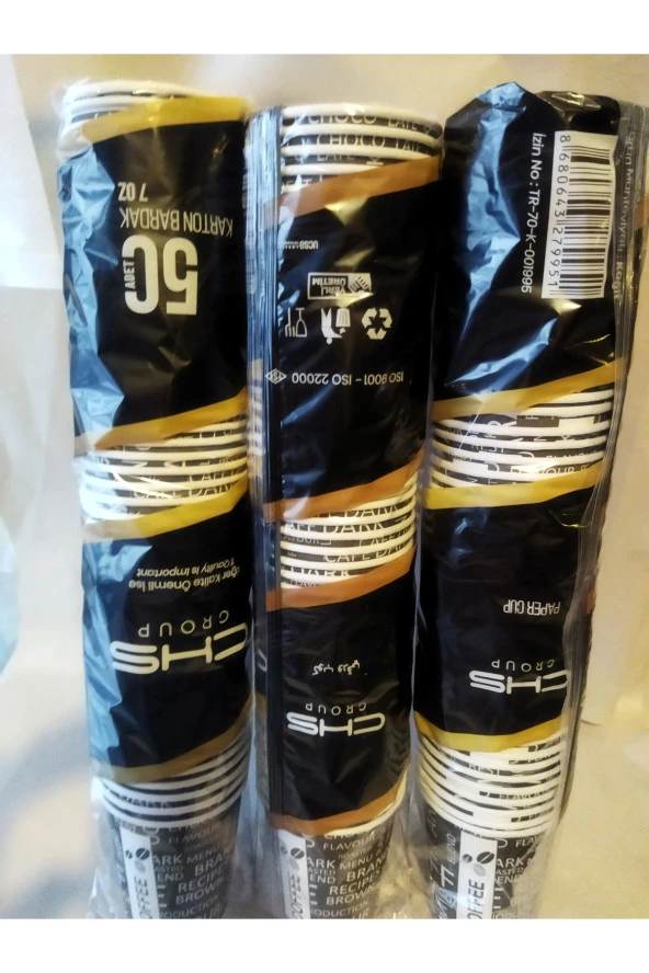 7 Oz Karton Bardak 3pk 150 Adet - Resim 2