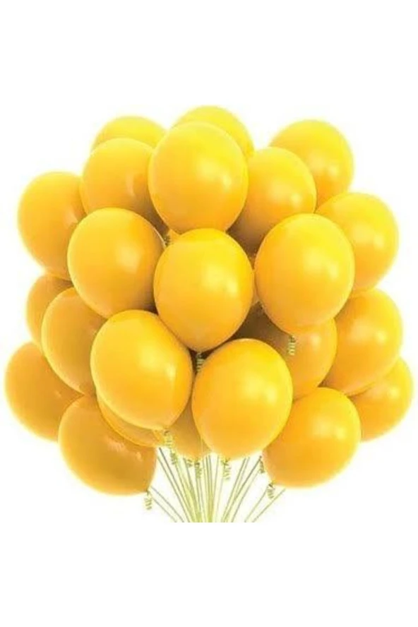 Sarı Balon 10 Lu (12inç) ürün görseli 1