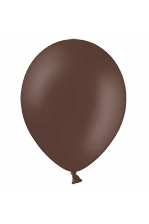 Düz Kahverengi Balon 12 Inch 10 Adet ürün görseli 1