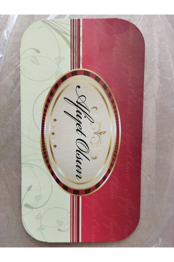 Mert Ambalaj 750 Gr Lık Alüminyum Kase Kapağı 100 Adet ürün görseli 1