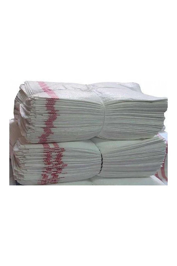 Baskısız Düz Beyaz Çuval İnşaat Moloz Çöp Çuvalı - 70 x 100 Cm. - 5 Adet ürün görseli 1