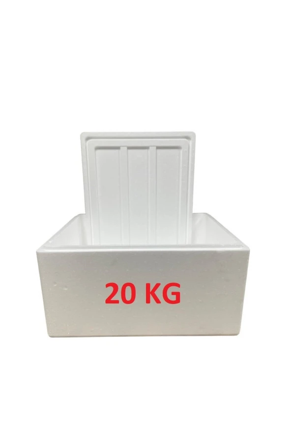 Strafor Köpük Kutu K1 20 Lt (İÇTEN: 51X37X24.5 CM) K-1 ürün görseli 1