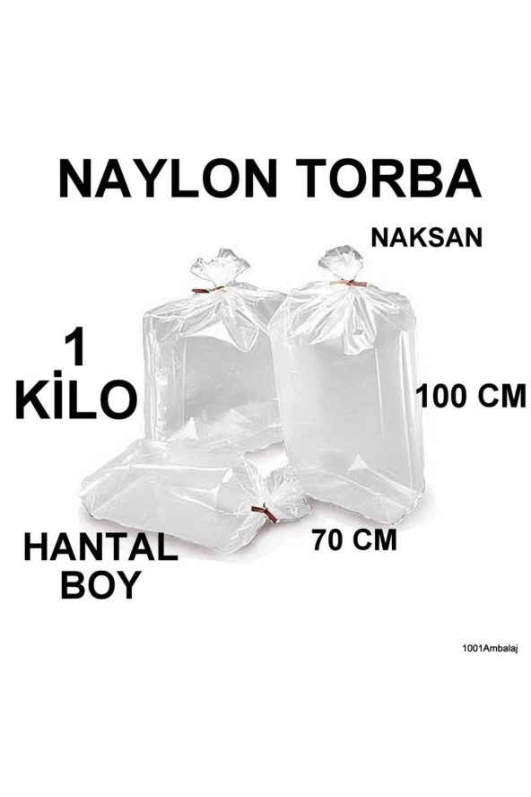 Naylon Torba 70x100 Cm Bakkaliye Torbası 1 Kilo ürün görseli 1