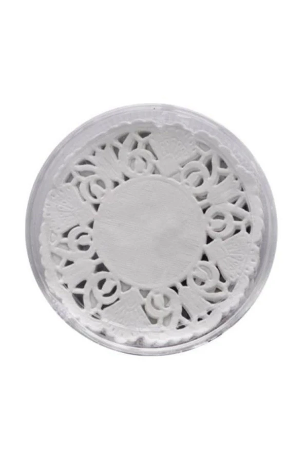 Kağıt Dantelli Çay Bardak Tabağı Altlığı 9 Cm - 500 Adet ürün görseli 1
