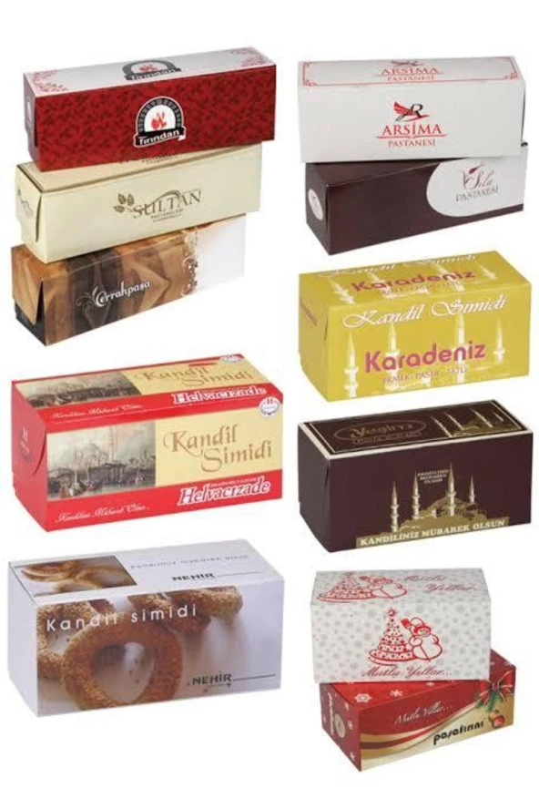 Kandil Simit Kutusu100 Adet ürün görseli 1