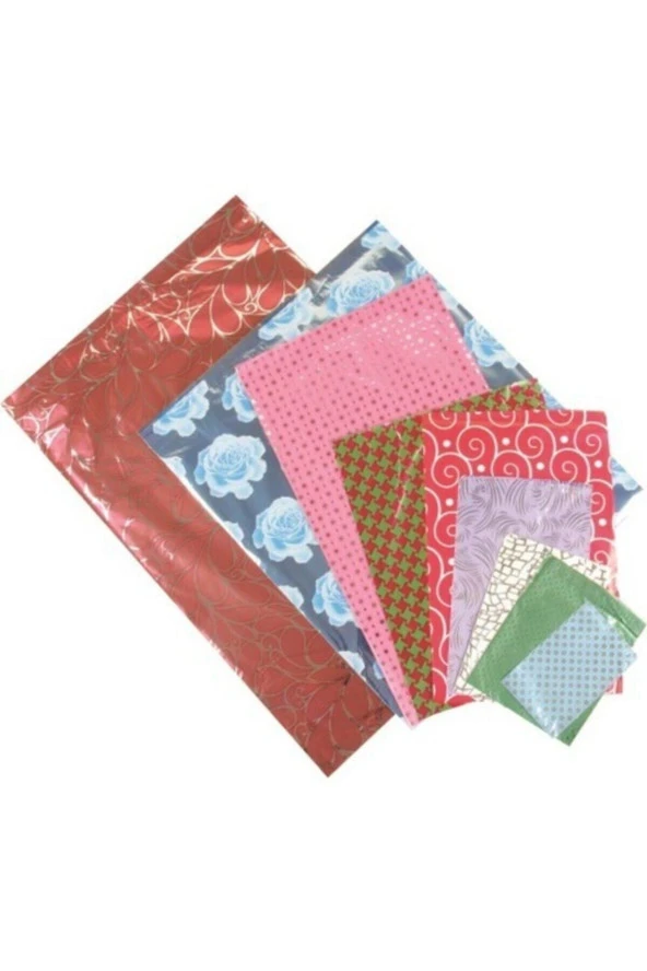 Işişhazır Ambalaj Poşeti Metalize Yapışkanlı 50 Li 20x25 Cm 22371 Tek Renk Hediyelik Ambalaj Poşeti ürün görseli 1
