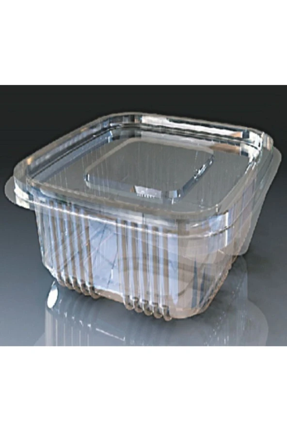 Plastik Sızdırmaz Kap 250 gr 100 Adet - Resim 3