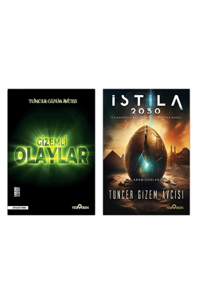 İstila 2030-Gizemli Olaylar 2 kitap set ürün görseli 1
