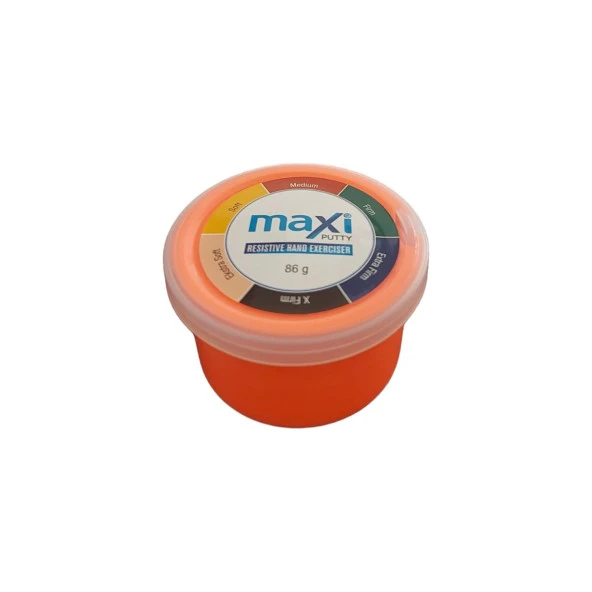 Maxi Putty El Egzersiz Hamuru 85 gr Kırmızı Renk (hafif) ürün görseli 1