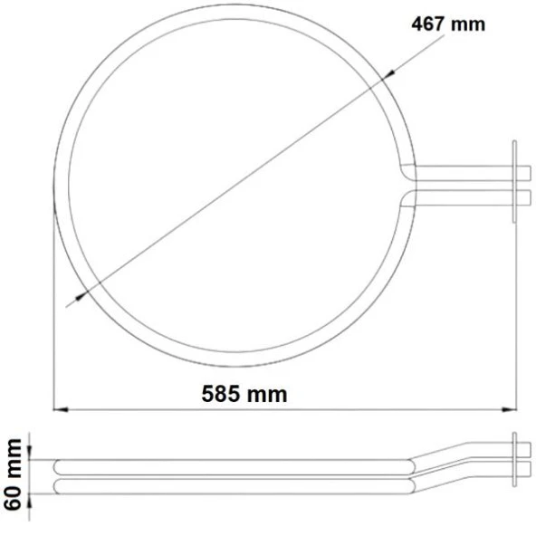 Electrolux Fırın Rezistansı - Resim 2