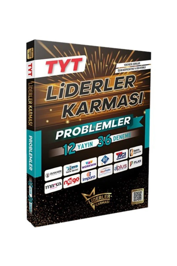 TYT Problemler Denemeleri- 12 Yayın 36 Deneme Liderler Karması ürün görseli 1