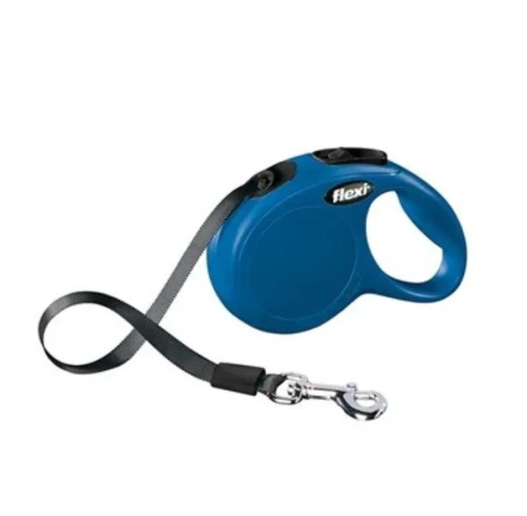 Flexi New Classic XSmall 3m Şerit Gezdirme Mavi ürün görseli 1