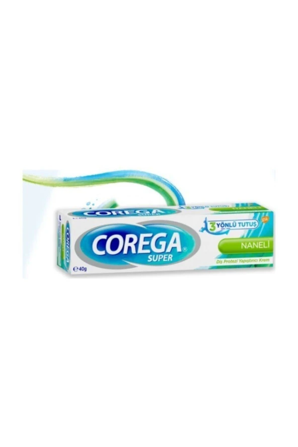 Corega Süper Protez Yapıştırıcı Krem Naneli 40gr ürün görseli 1