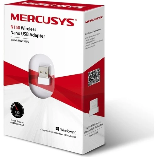 Mercusys MW150US 150 Mbps Kablosuz Ağ Adaptörü - Resim 2