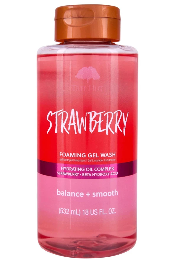 Tree Hut Strawberry Duş Jeli 532ML ürün görseli 1
