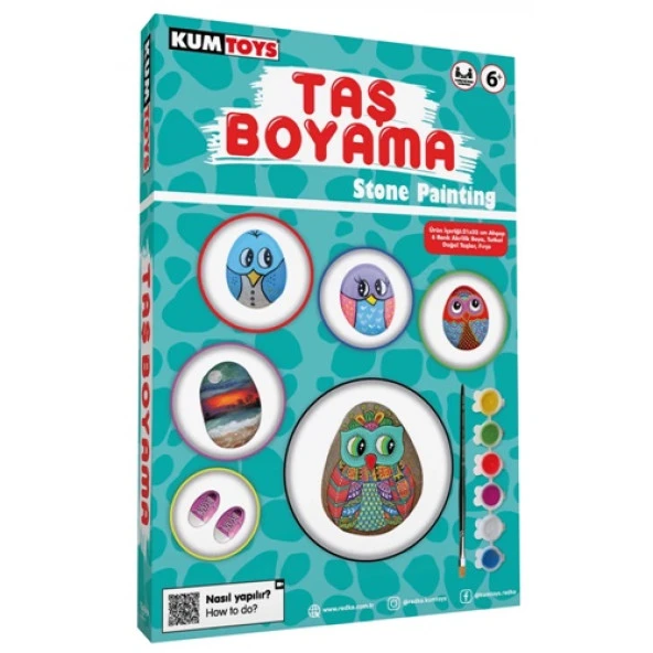Redka Taş Boyama Seti ürün görseli 1