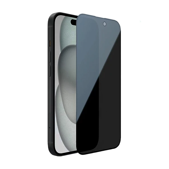 Bufalo iPhone 15 Plus ESD Anti Static Hayalet Privacy Cam Ekran Koruyucu ürün görseli 1